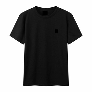 Polo XL Confort pour Homme T-Shirt100 % Coton Haut d'Été Col Lâche Base Surdimensionnée Bouton Tricoté Pur Coton Top d'Été Polo T-Shirt - Product Image 1