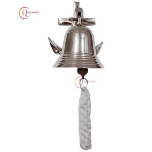 Hôtel Restaurant Décoratif Noël Cloches Suspendues À La Main Élégant Look & Finition Vintage Cloches En Métal Pour Ornements De Noël - Product Image 2