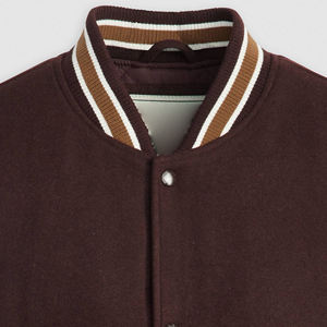 Diseño personalizado Letterman chaqueta de béisbol Streetwear Varsity chaqueta Universidad abrigo chaqueta de bombardero para los hombres - Product Image 6