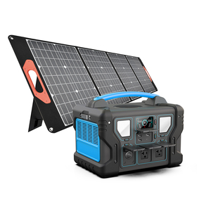 Générateur solaire compact 999Wh avec batterie au lithium, station d'alimentation portable 1000W avec fonction UPS pour les voyages en camping-car - Product Image 2