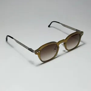 Gafas de lectura con montura de cuerno hechas a mano de alta calidad con claridad óptica para declaración de moda retro a precio mayorista - Product Image 3