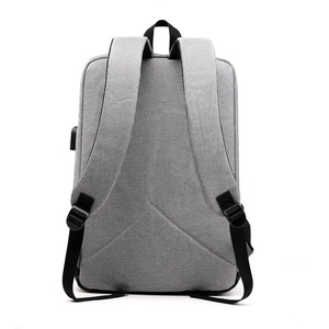 15.5 Inch Large Capacity Minimalism OEM Custom Logo Business USB Charger <b>Men</b> Outdoor Sport Travel <b>Men</b> Bag <b>Backpack</b> - Product Image 3