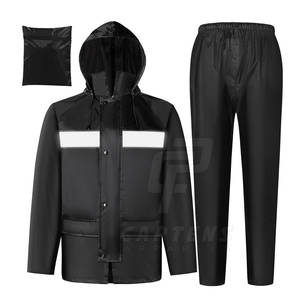 2025 Meilleures ventes Vêtements de sécurité Combinaisons de pluie Matériau durable Combinaisons de pluie Taille personnalisée - Product Image 1