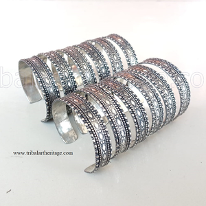 Bracelets minces faits à la main Tribal Fashion Afghan Jewelry Ethnic Bohemian Bracelets pour femmes - Product Image 1