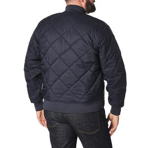 2025 personnalisable haute rue laine Bomber vestes pour hommes femmes Durable hiver col montant à capuche coupe-vent vêtements d'extérieur - Product Image 2