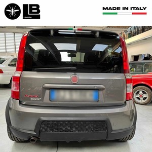 Emblema Auto Compatibile con Fiat, Adesivo in Resina Gel con Scritta 3D Panda 100 CV - Product Image 4