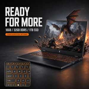 สำหรับ Acer Nitro 6 แล็ปท็อปเกมมิ่งขนาด 16 นิ้ว Intel Core i7-14650HX RTX 4070 8GB 2.5K 240Hz 16GB 32GB DDR5 1TB SSD ขายส่ง - Product Image 2