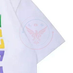 T-shirts de haute qualité à faible MOQ avec impression en relief, en polyester/coton, légers, pour hommes, séchage rapide, écologiques et respirants - Product Image 3