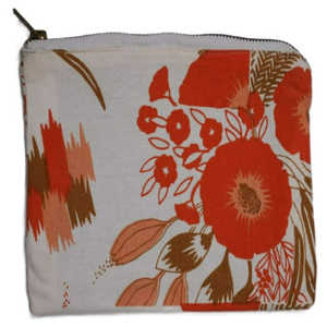 Pochette à fermeture éclair tendance en gros, logo personnalisé imprimé, coton écologique, trousse de maquillage réutilisable, sacs de rangement cadeaux, usage quotidien, faible MOQ - Product Image 5