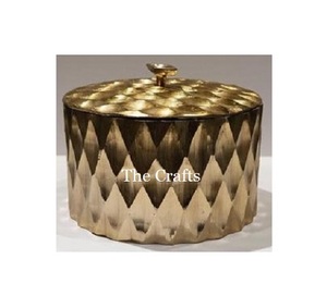 Caja DE SERVICIO DE último diseño Caja de servicio de chocolates de color plateado de aluminio con tapa Caja de servidor de nueces de Calidad exclusiva - Product Image 2