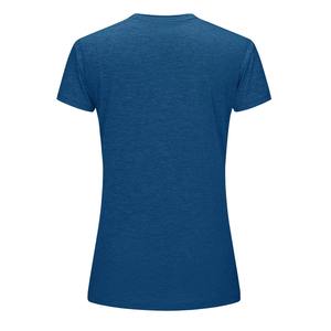 OEM 100% coton, femme, coupe régulière, col rond, couleurs unies, manches courtes, été, décontracté, grande taille, logo personnalisé, respirant - Product Image 5