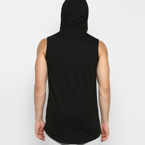 Sweat-shirt sans manches pour homme, de qualité supérieure, brodé, séchage rapide, 100% coton, molleton, vente en gros, livraison rapide, meilleur prix, OEM - Product Image 3