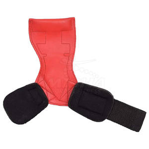 Coussinets de poignée d'haltérophilie Support de poignet de gymnastique Logo personnalisé Réglable Fitness Coussinets de poignée d'haltérophilie Compression - Product Image 4