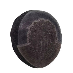 Perruque en cheveux humains Q6 Yaki, toupet pour homme, cheveux vierges Remy, trame unique, Bangladash Naturalizer Curl Bonnet, extension de cheveux Remi - Product Image 6