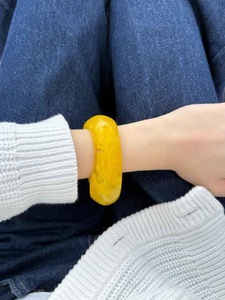 กำไลและสร้อยข้อมือเรซิ่นสำหรับผู้หญิง คอลเลคชั่นใหม่ เครื่องประดับสไตล์นางฟ้าสำหรับงานปาร์ตี้และงานแต่งงาน คุณภาพสูง - Product Image 2