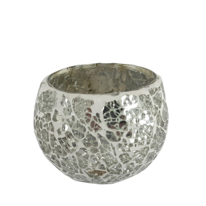 Lot de 3 lampes T rondes votives en fer, couleur blanc et or, de grande taille, design de luxe, pour la décoration de la maison et du mariage - Product Image 2