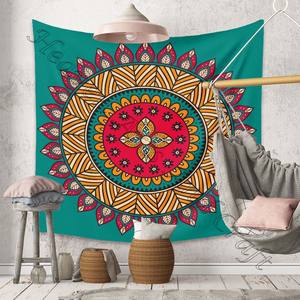 Tapisserie Mandala 2023, impression numérique, tenture murale rectangulaire, taille personnalisée, tapisserie murale - Product Image 3