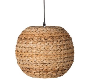 Modern <b>Natural</b> Bamboo Lampshade Bamboo Rattan Seagrass Ceiling <b>Light</b> with Pendant Wood <b>Lamp</b> Chandeliers & Pendant <b>Lights</b> - Product Image 2