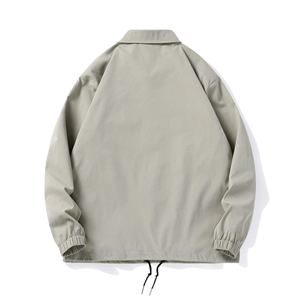 Veste brodée, veste pliable, coupe-vent, cadeau pour les sororités, veste de coach pour hommes, coupe-vent imperméable noir - Product Image 6