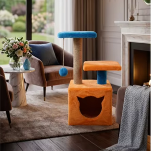 Griffoir pour chats Amistar Orange Sky de haute qualité, adapté à toutes les races et tailles de chats. - Product Image 1