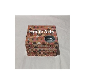 Fabuloso diseño madera Mabkhara tamaño personalizado forma cuadrada Mabkhar quemador de fabricación en artes caseras - Product Image 1