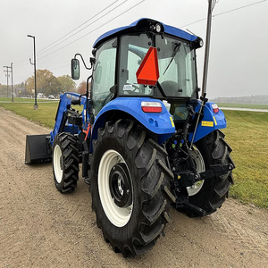 Tractor Original New Hollands 110 HP Bastante usado Venta al por mayor Precio bajo asequible En stock Compre ahora El mejor precio a la venta - Product Image 1