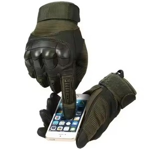 Nouveauté, style élégant, vente en gros, logo personnalisé, gants de moto tout-terrain en cuir PU, doigts entiers, course cycliste, antidérapants, hiver - Product Image 3