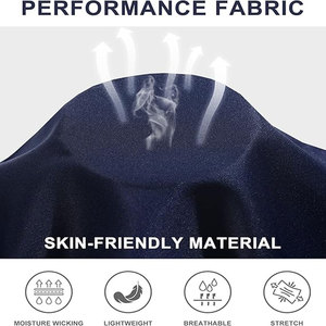 ชุดกีฬาชายมีซิปด้านหน้าพร้อมกางเกงแจ็กเก็ตมีฮู้ดระบายอากาศได้ดีมีโลโก้ด้านหน้าสำหรับกีฬาฤดูหนาว - Product Image 6