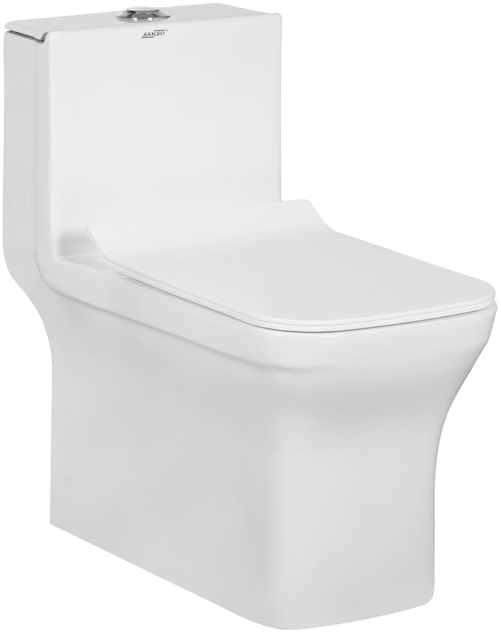 สีขาวมันวาว