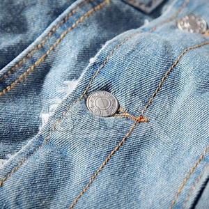 Blouson de pilote de bombardier unisexe personnalisé design de vol de printemps enduit sur le devant finition denim imperméable décontracté camouflage formel OEM - Product Image 4