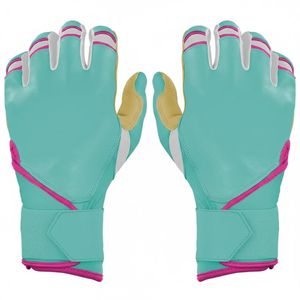 Wholesale Custom Professional Baseball Batting Gloves Leather Customizable Colors Durable Breathable Custom Logo Hand Protection - Product Image 3