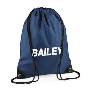 Bolsas con Cordón Personalizadas de Alta Calidad, Ligeras y Modernas para Jugadores de Tenis, Tamaño Adulto - Product Image 1