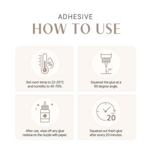 Pegamento para Extensiones de Pestañas Resistente al Agua de Fijación Fuerte para Clientes Sensibles, Vegano, de Secado Rápido, con Logotipo Personalizado, Tecnología de Secado Rápido - Product Image 3