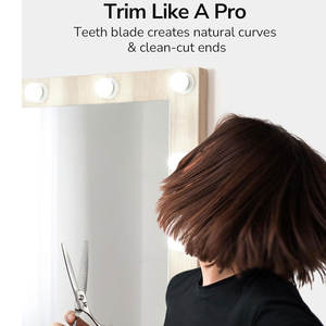 กรรไกรตัดผมบางแบบมืออาชีพกรรไกรตัดผมทำจากสแตนเลสสำหรับร้านตัดผมอุปกรณ์ร้านเสริมสวย - Product Image 6
