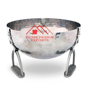 Customized Logo for Bar Wine Chiller for Party Wholesale Low Price Brass Nickel Finishing <b>Beverage</b> <b>Ice</b> <b>Bucket</b> <b>Tub</b> - Product Image 5