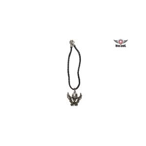 Colgante de calavera voladora de peltre - Product Image 1