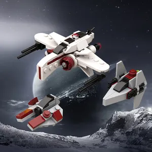 Goldmoc Star Space Movie Serie Oorlogen MOC-48786 Republiek Jager Squadron Speelgoed Blokken Bakstenen Diy Bouwstenen Speelgoed