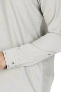 Calidad Premium largo Formal hombres Shalwar Kameez poliéster sólido transpirable y sin arrugas proveedor directo de fábrica - Product Image 3