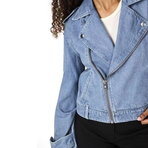 Veste en jean décontractée de haute qualité pour femmes, nouvelle arrivée, vestes en jean pour hommes et femmes, vente en gros, personnalisable - Product Image 4