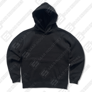 Customized Logo Winter Hip Hop Style Drop Shoulder OEM Fleece Anti-Pilling <b>Men's</b> Casual <b>Pullover</b> Hoodie - Product Image 1