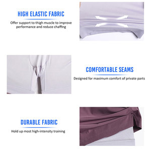 Pantalones Cortos Deportivos de Secado Rápido para Hombre, Transpirables, de Poliéster, Color Sólido, Cintura Baja, Logotipo Personalizado, Estilo Urbano Vintage para Correr - Product Image 4