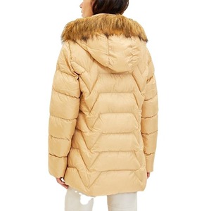 Abrigo Largo de Piel de Oveja Auténtica de Lujo para Mujer, Tejido de Lana, Diseño Bordado, Cierre de Cremallera, Detalle de Botones para la Moda de Invierno - Product Image 5