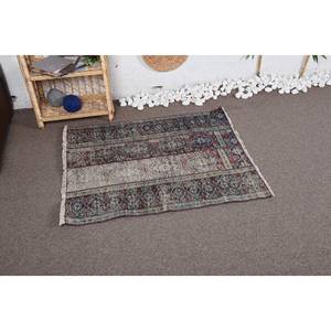 Classique vert rouge Vintage turc tapis 3.1X3.5 pieds Boho plat armure Patchwork Design laine matériel Latex pour salon chambre - Product Image 2