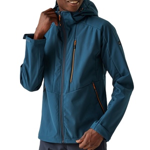 Chaquetas de Trabajo Softshell para Hombre, Cortavientos, Impermeables, con Cremallera, para Senderismo, 2026 - Product Image 1