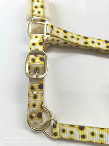 Offre Spéciale Personnalisable Nylon Halter Fantaisie Imprimé Conception En Gros Cheval Équestre Peaux De Mouton Fourrure Synthétique Rembourré Tailles Logo - Product Image 3