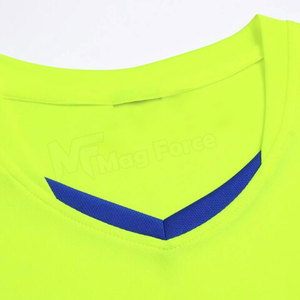 ชุดฟุตบอลทีมเยาวชนเท่ๆ พร้อมส่ง ขายส่ง ราคาถูก MOQ ต่ำ รับผลิตตามแบบ ชุดเสื้อฟุตบอลแห้งเร็ว ระบายอากาศได้ดี - Product Image 5