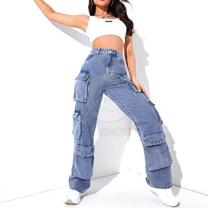 Venta al por mayor bajo MOQ pantalones holgados para las mujeres por encargo último diseño mujeres pantalones holgados para la venta - Product Image 6