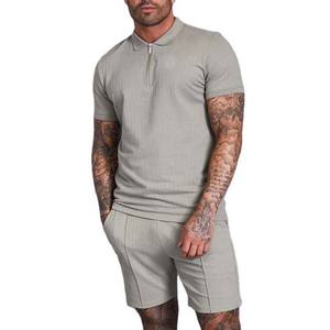 Polo con cremallera para hombre, nuevo diseño OEM con tela transpirable, perfecto para ropa informal, polos de golf y algodón de talla grande - Product Image 6