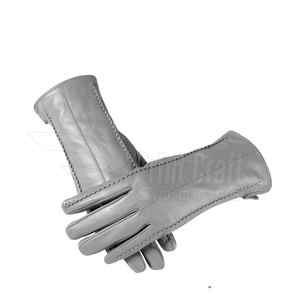Guantes de Cuero Cálidos de Invierno de Alta Calidad, Estilo Casual con Estampado Deportivo, Cómodos y Compatibles con Pantallas Táctiles - Product Image 2