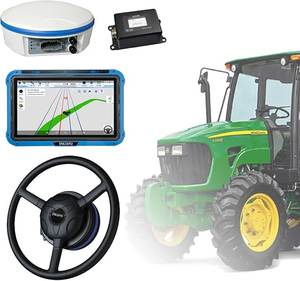 Durable FJ Dynamics AT2 Tractor <b>Auto</b> <b>Steering</b> Kit Engine Gear Digital GPS Navigation for Agriculture Harvesting Operations - Product Image 5